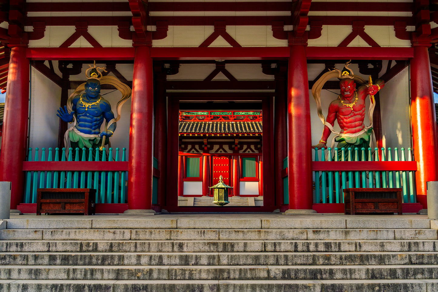 Nandaimon At Shitennoji Temple 南大門