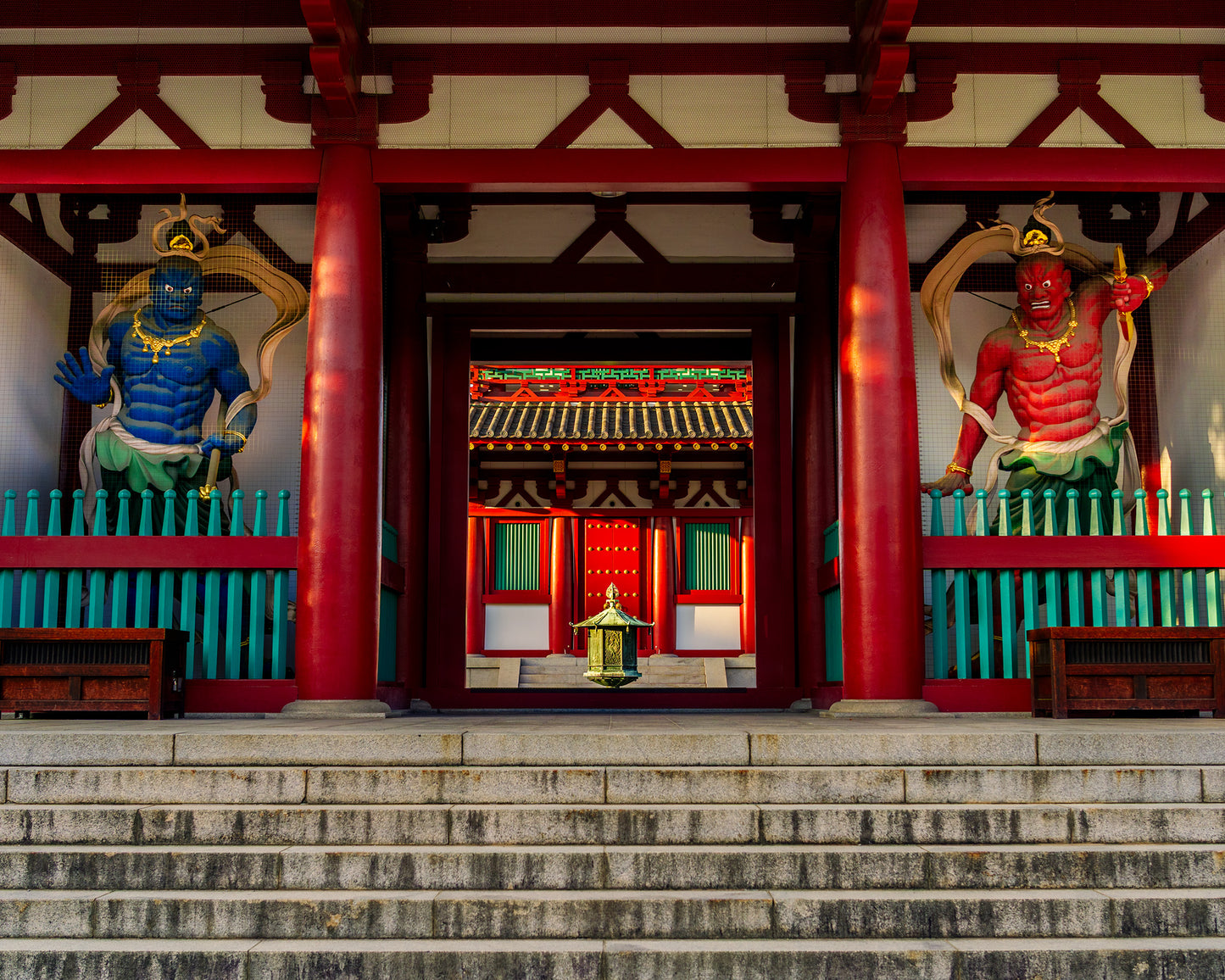 Nandaimon At Shitennoji Temple 南大門