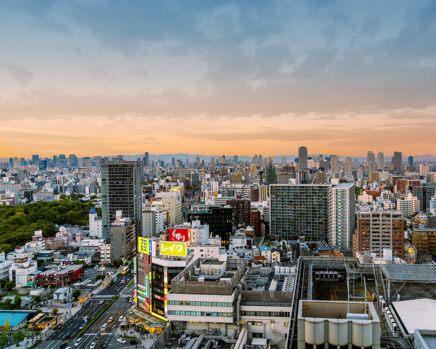 Osaka From Above 大阪