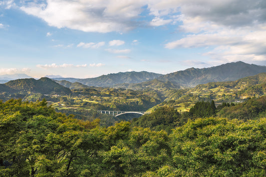 Overlooking Kunimi Bridge 国見橋