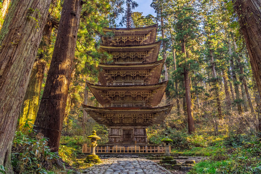 Hagurosan Five Story Pagoda 五重塔