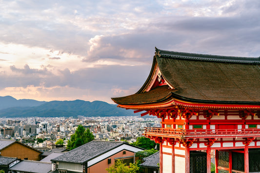 Sunset at Kiyomizu-dera 清水寺