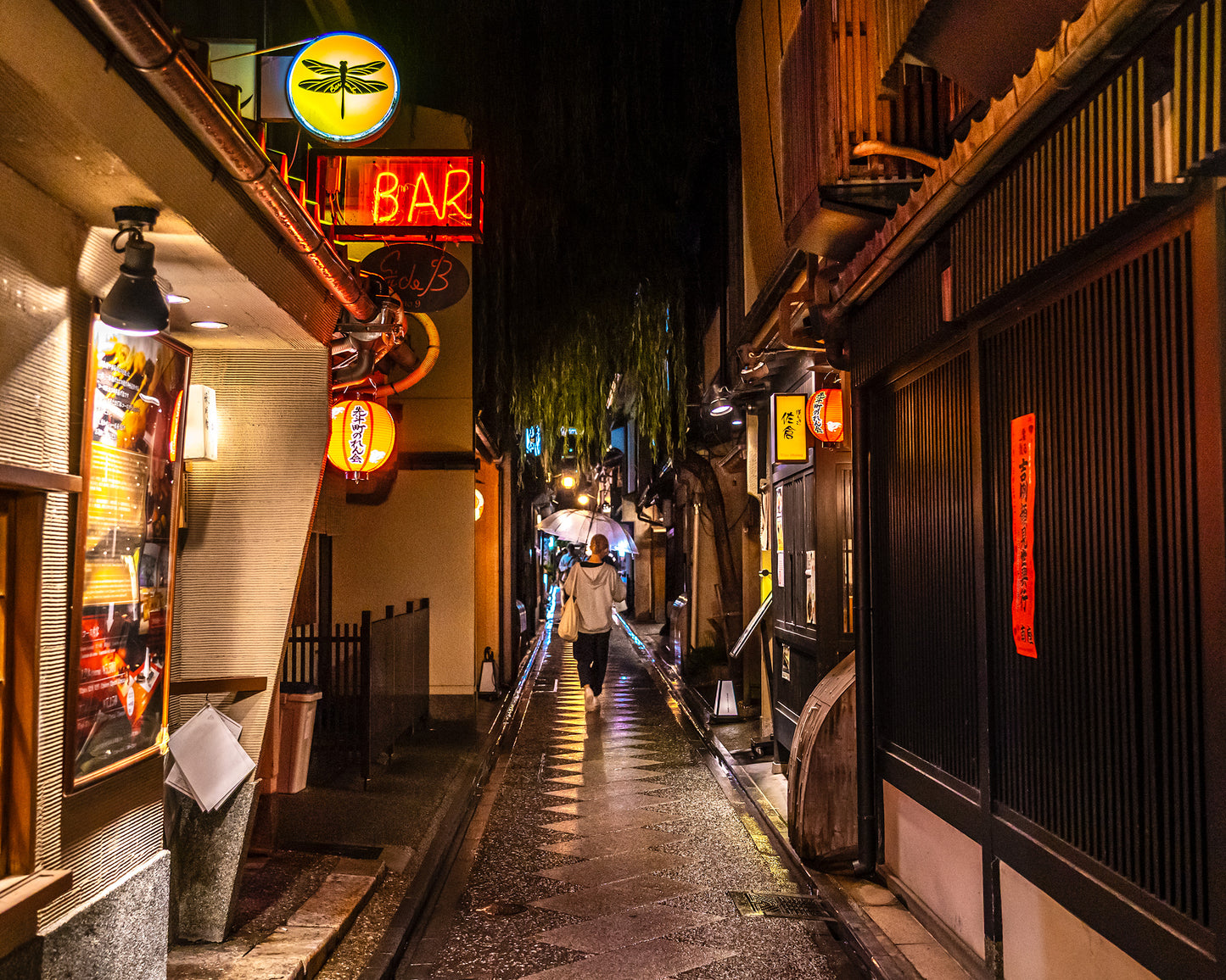 Rainy Kyoto Night 京都