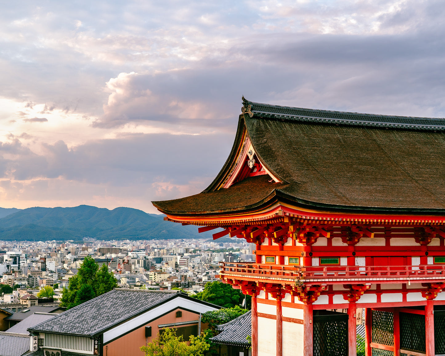 Sunset at Kiyomizu-dera 清水寺