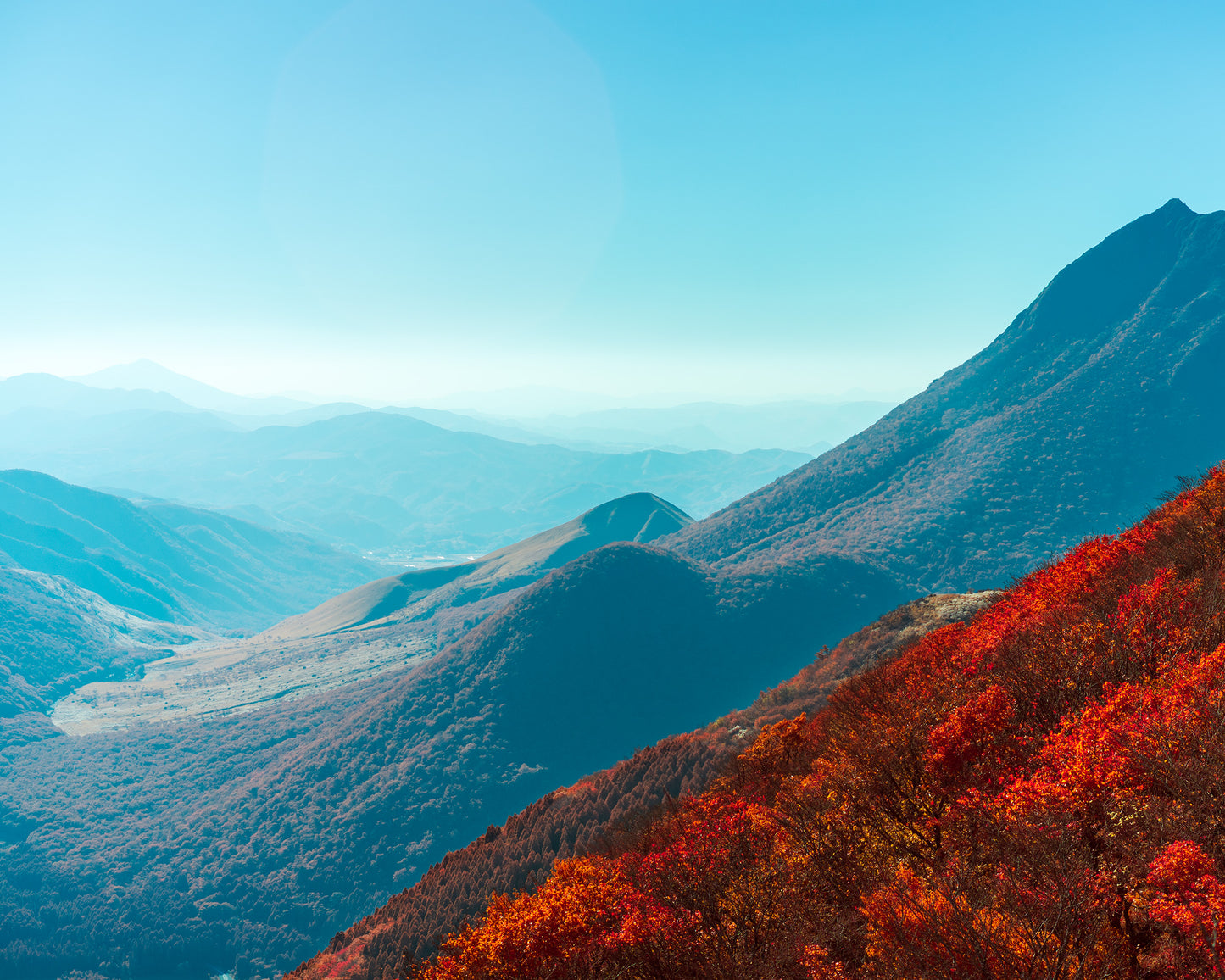Mount Yufu in Infrared 由布岳