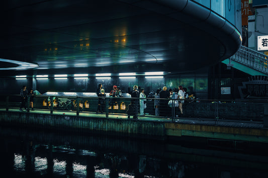 Evenings under the Bridge 夕方